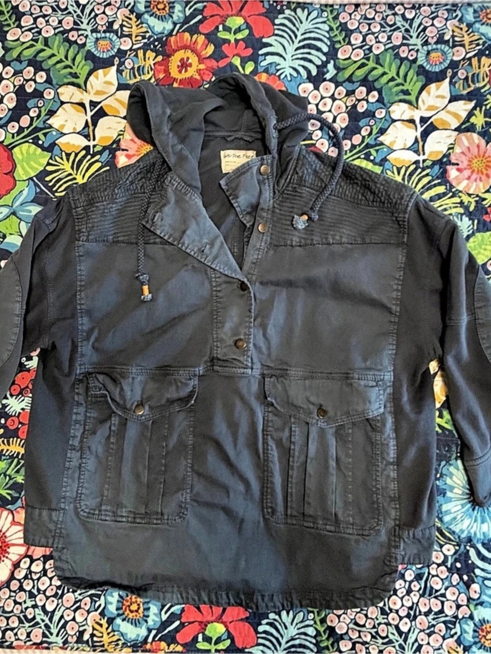 NWOT We The Free Marlie Washed Pullover Jacket